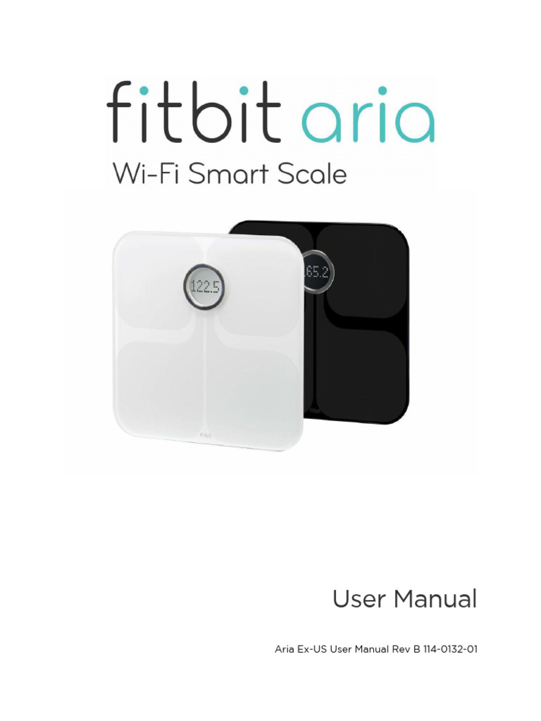 Fitbit Aria Ex-US User Manual Guide | PDF | Fitbit | Wi Fi