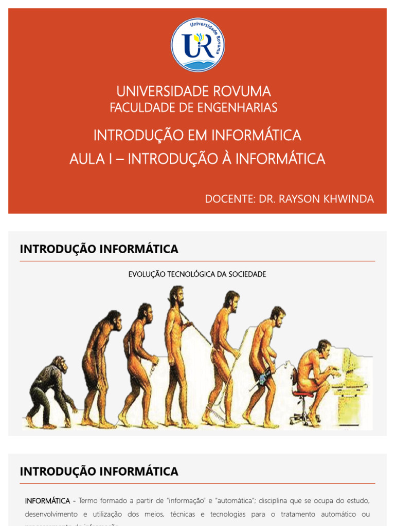 Evolução da Informática e Computadores | PDF | Supercomputador | Mainframe