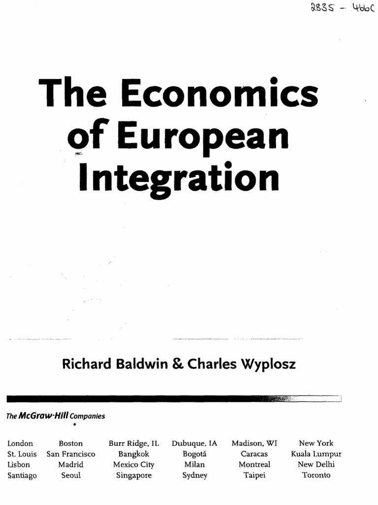 Economics of European Integration | PDF | Currency Union | Monetary Policy