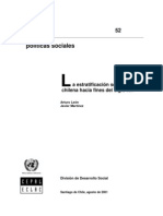 A. León, J. Martínez - La estratificación social chilena hacia fines del siglo XX