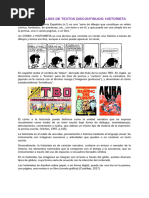 Tipos y funciones de viñetas en historietas | PDF | Cómics | Narración