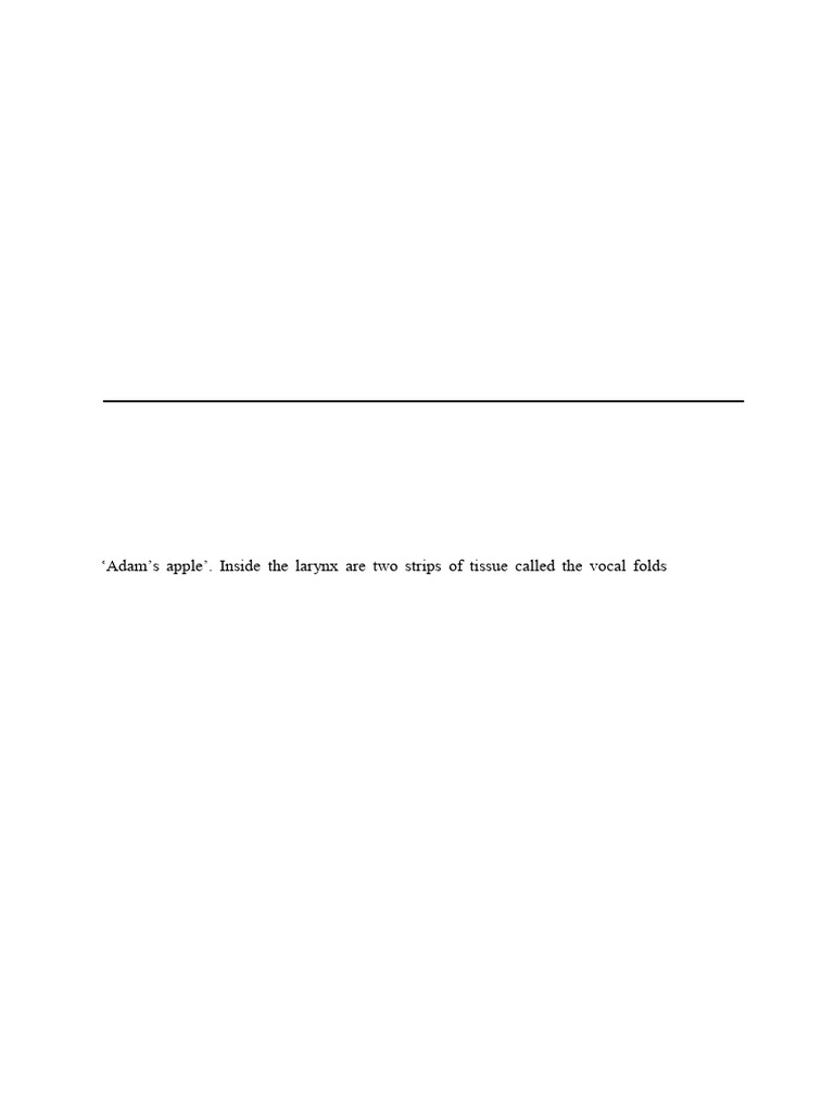 Paper VI Chapter 1. Voice (Therapy For Voice and Fluency Disorders ...