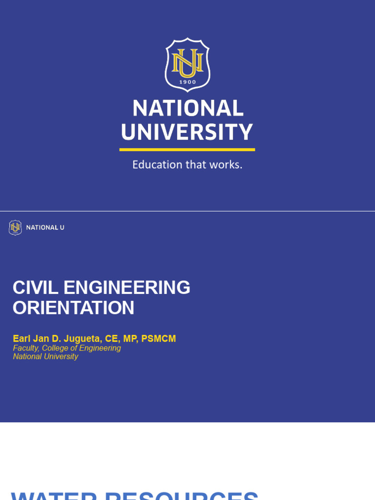 Overview of Water Resources Engineering | PDF | Water | Hydrology