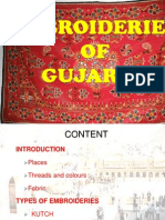 Embroidery of Gujrat