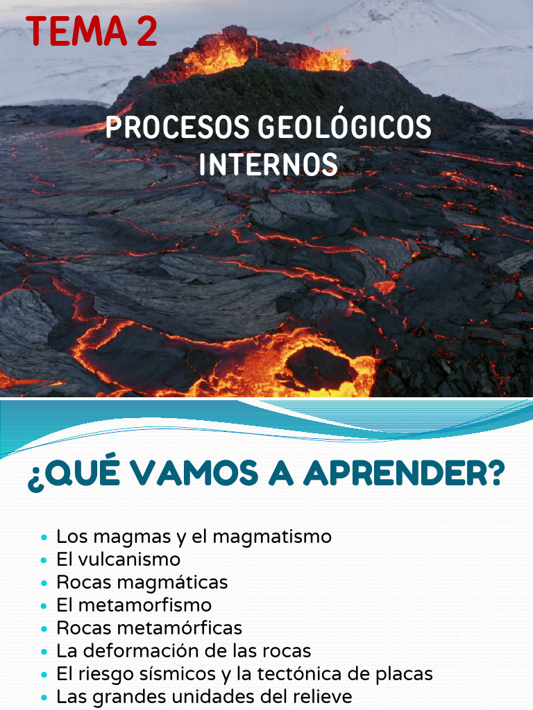 Procesos Geológicos Internos: Magma y Metamorfismo | PDF | Magma | Roca ...