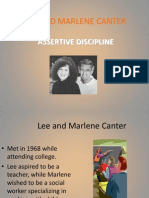 LEE AND MARLENE CANTER: ASSERT DISCIPLINE MODEL