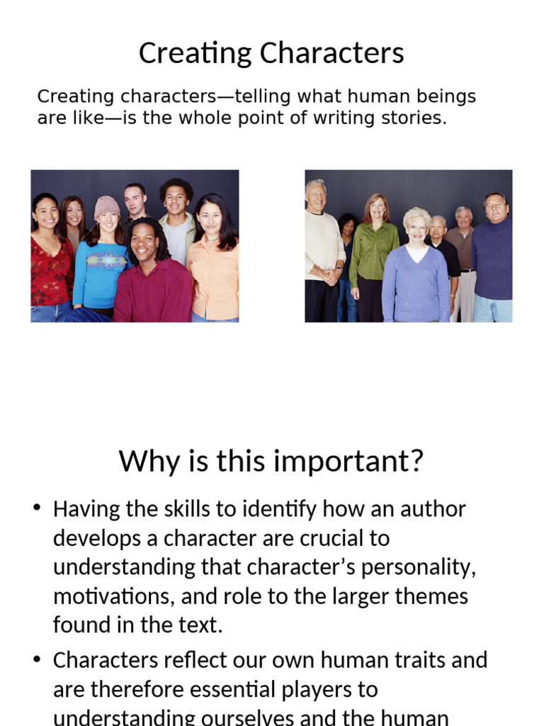 Understanding Character Development Techniques | PDF | Thought | Cognition