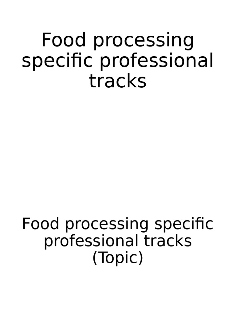 Food Processing-WPS Office | PDF