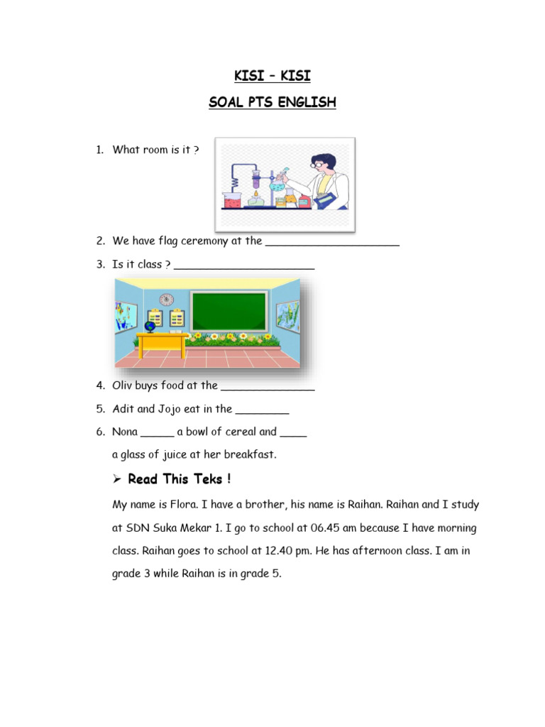 PTS English Practice Questions for Students | PDF | Chess Theory | Chess