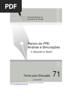 TEXTO DISCUSSÃO FPE 2011[1]