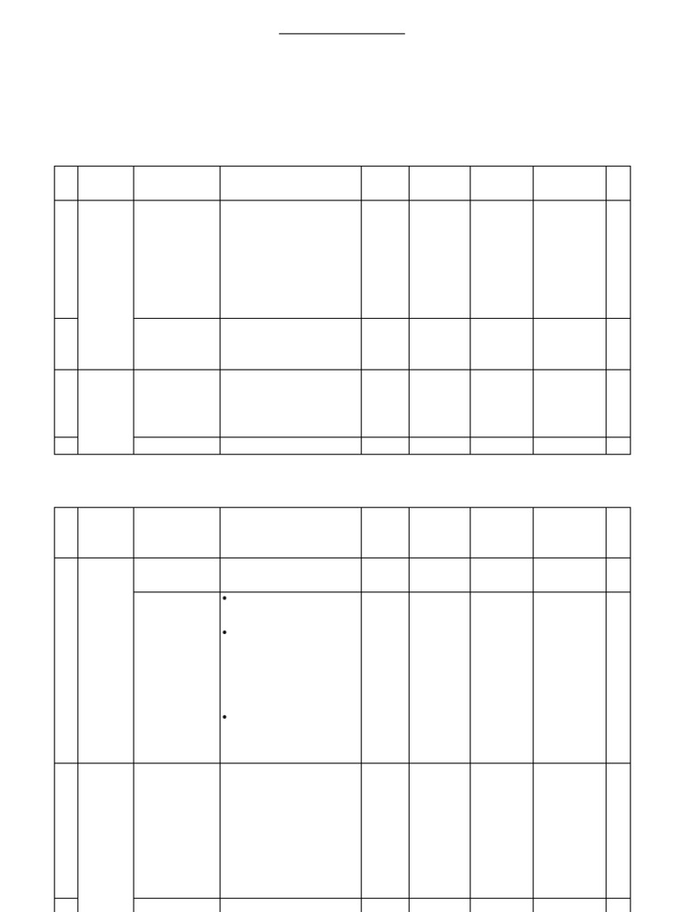 Matriks Program Kerja | PDF
