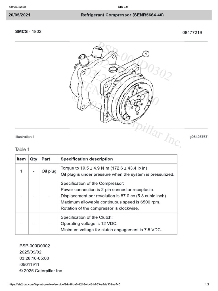 Refrigerant Compressor | PDF