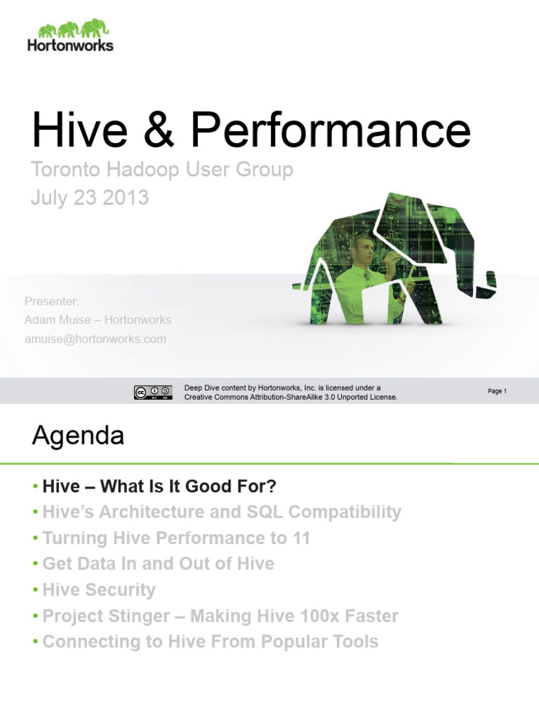 Hive Performance Optimization Guide | PDF | Database Index | Apache Hadoop