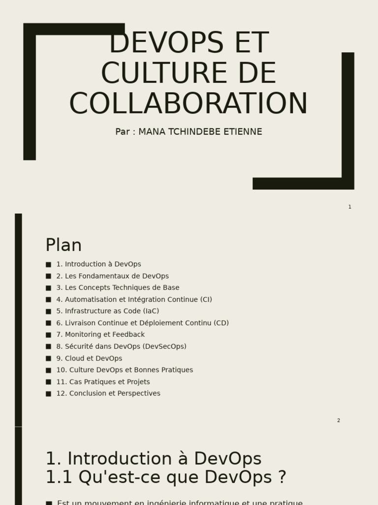 Culture de collaboration en DevOps | PDF | Logiciel | Logiciel système