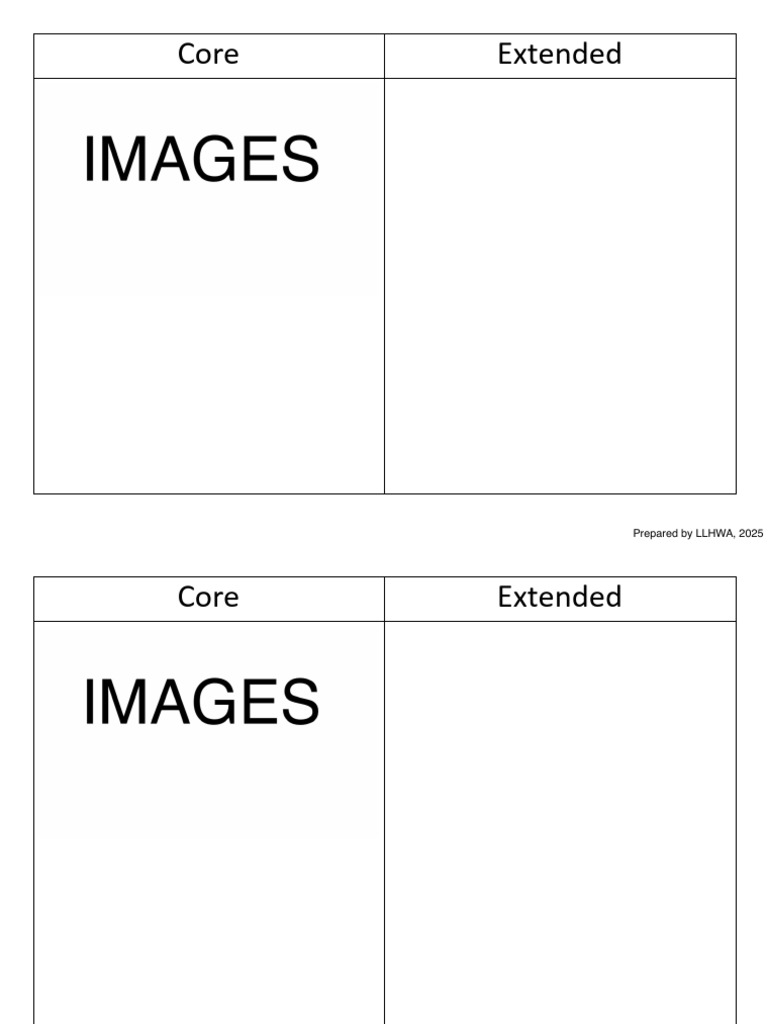 Core and Extended Document Overview | PDF
