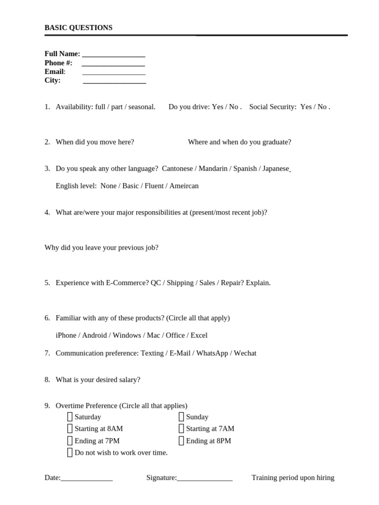 Basic Question Jan2021 | PDF