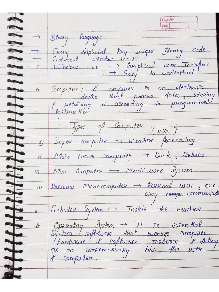 FOCSE, Notes | PDF