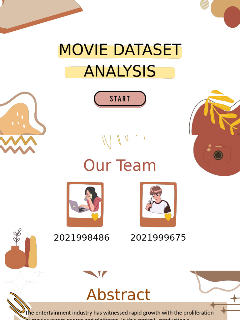 Movie Dataset Analysis Insights | PDF | Data | Computing