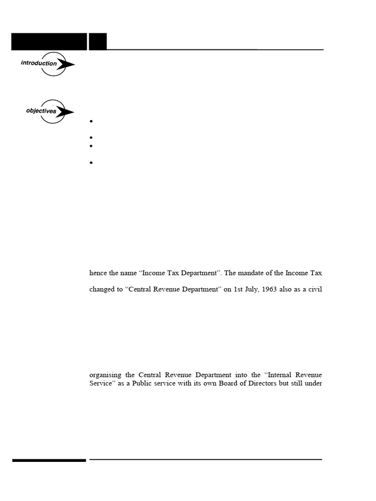 Tax Planning and Administration - UNITS 1-4 - REVISED DRAFT | PDF ...