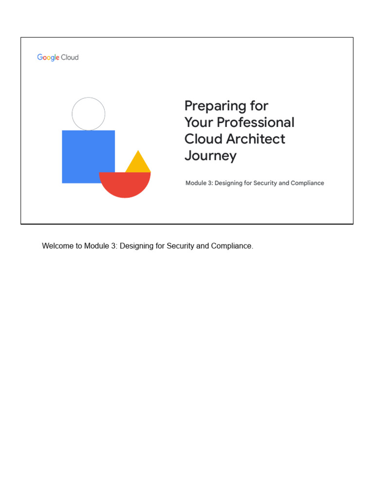 Cloud Security and Compliance Design Guide | PDF | Cloud Computing ...