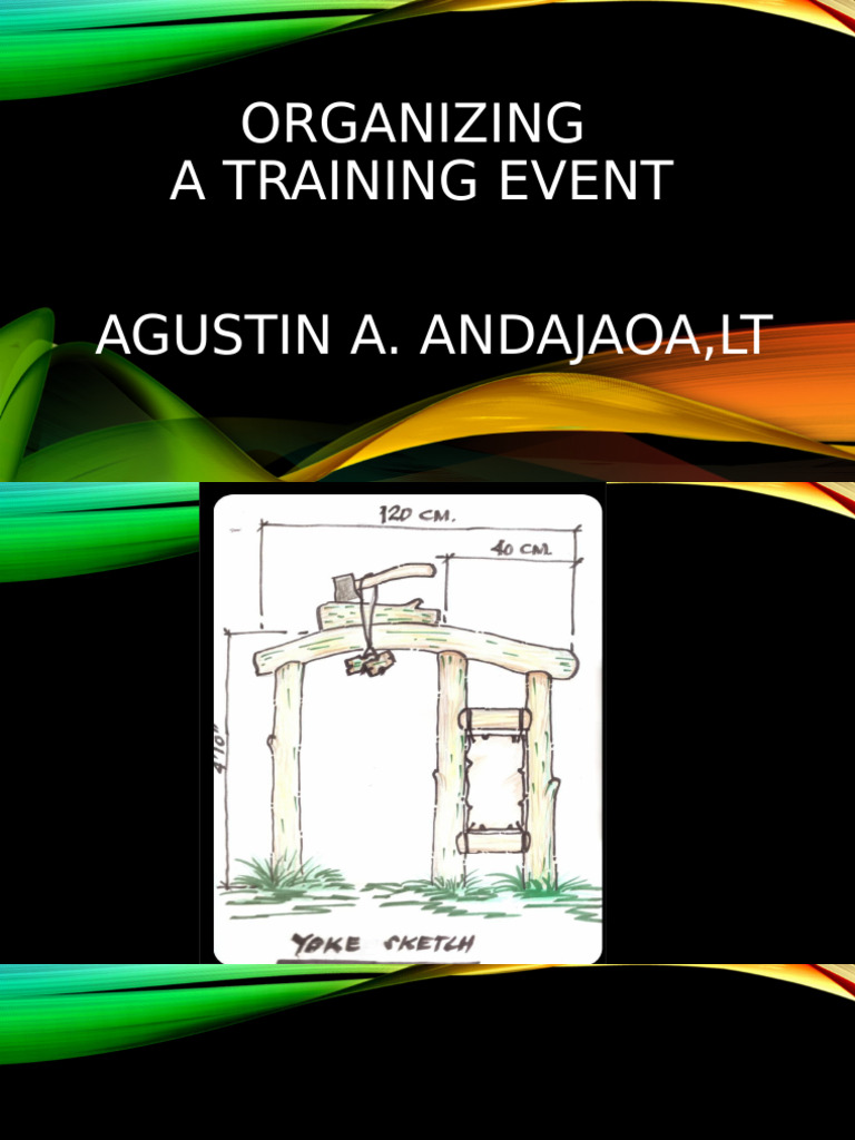 Organizing A Training Event | PDF