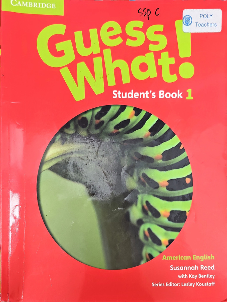 Unit 0 SSP Guess What Book 1 Red | PDF