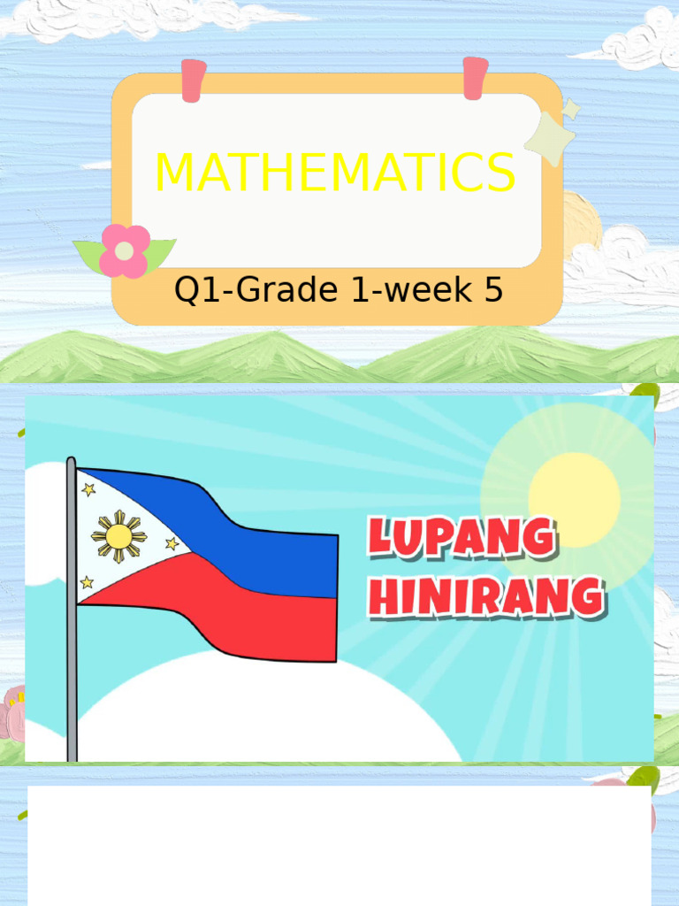 Week5 Mathematics | PDF