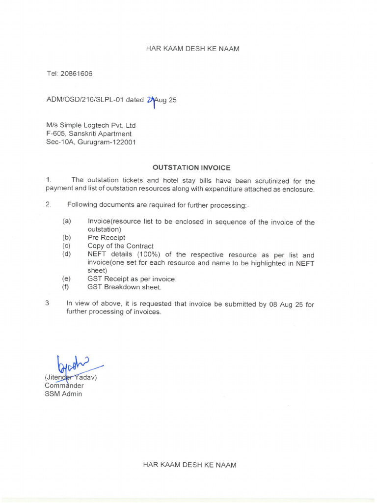 SLPL Invoice 29 Aug 25 | PDF