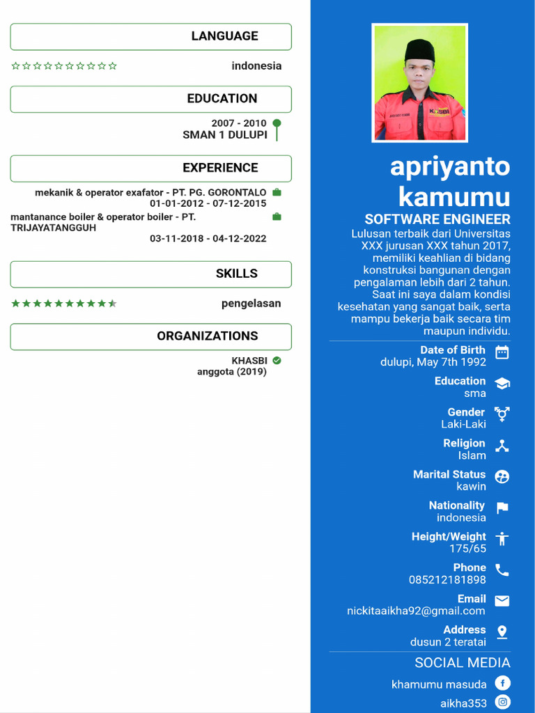 CV Baru | PDF