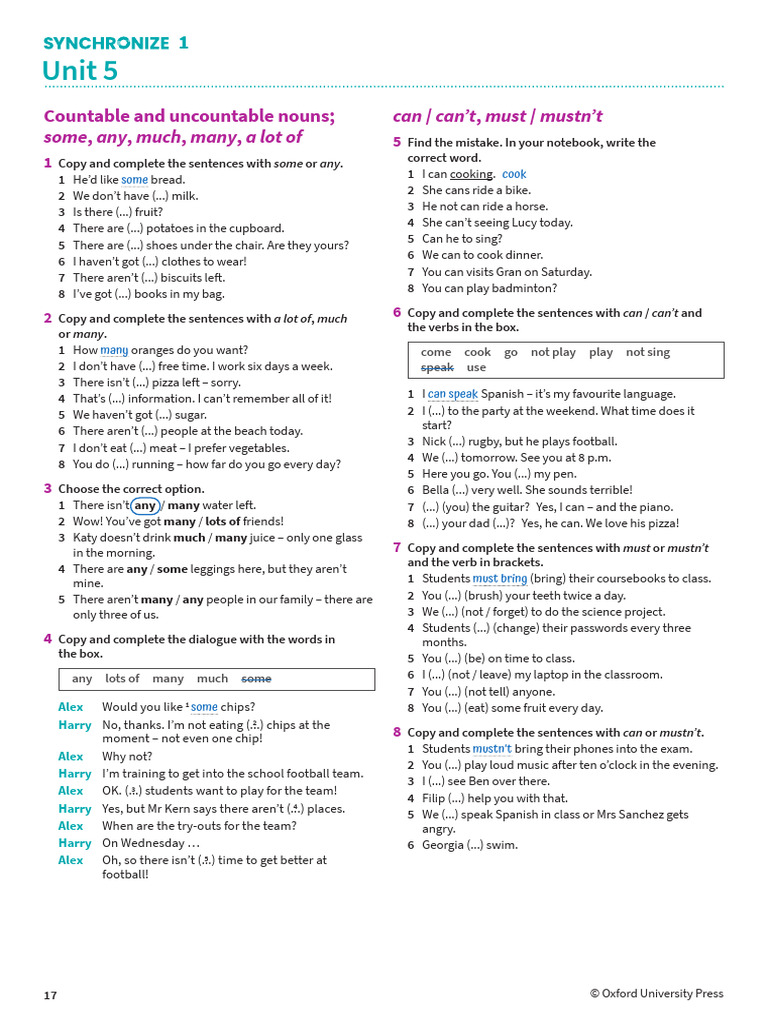 Complete Noun and Verb Exercises | PDF | Grammar | Syntax