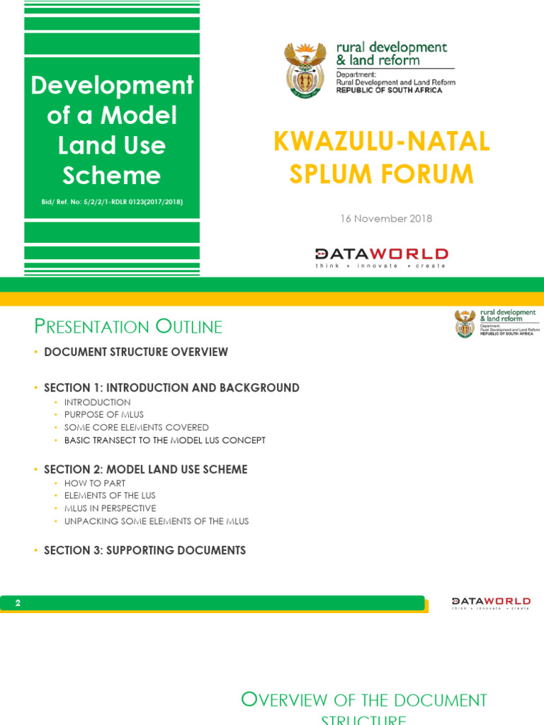 Model Land Use Scheme Guidelines | PDF | Zoning | Policy