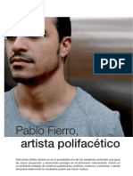PABLO FIERRO - INTERVIEW BINTER MAGAZINE