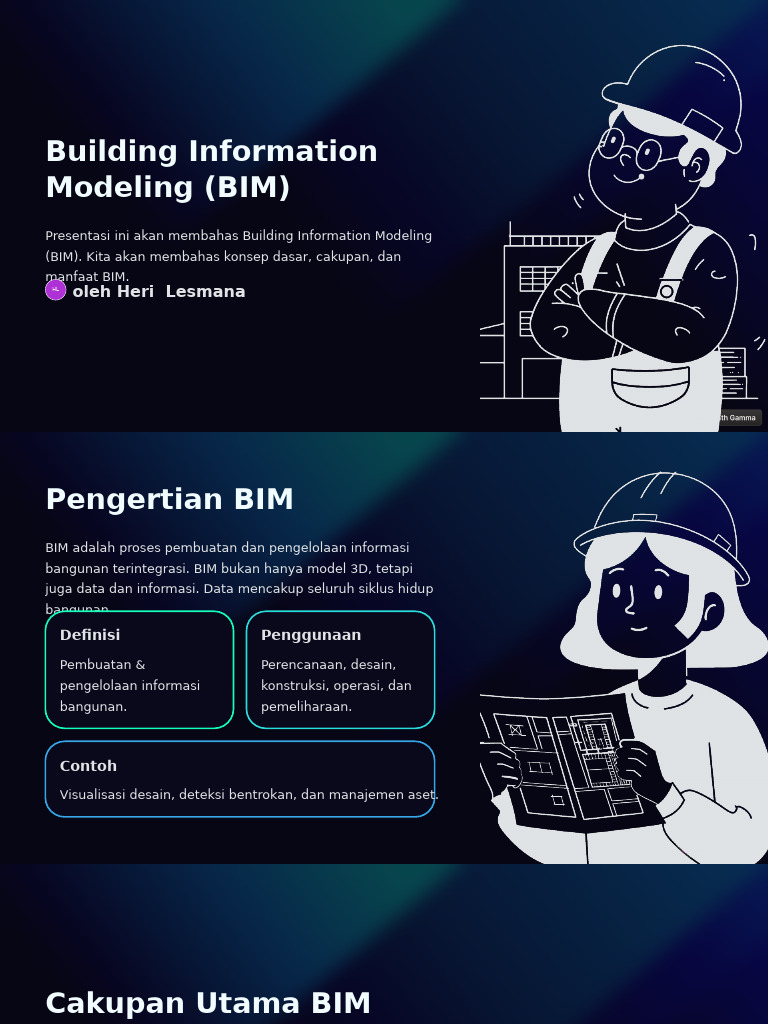 Manfaat dan Definisi Building Information Modeling | PDF