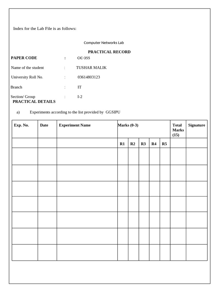 File - Iindex CN Tushar | PDF