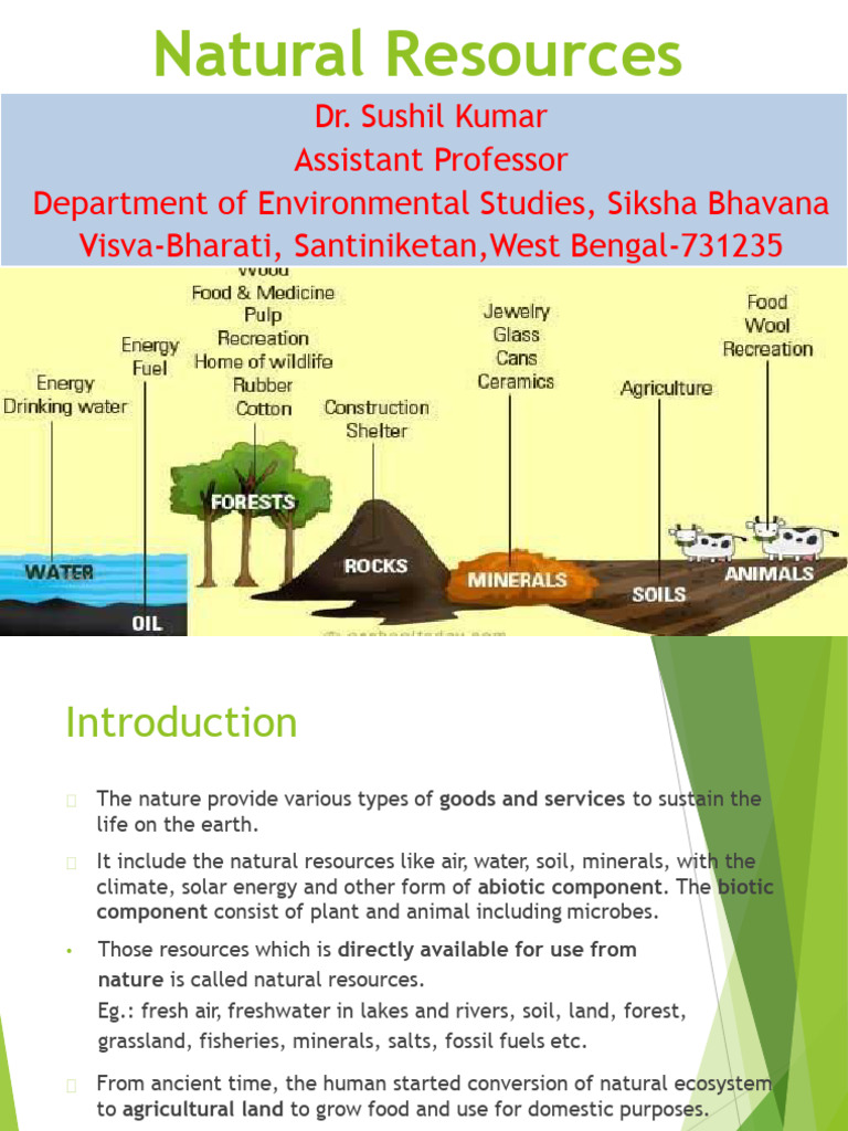 Understanding Natural Resources and Sustainability | PDF | Ecosystem ...