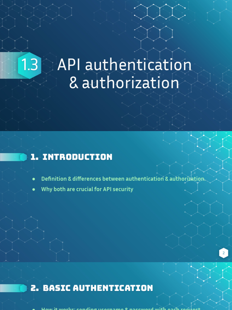 API Authentication and Authorization Guide | PDF | Access Control ...