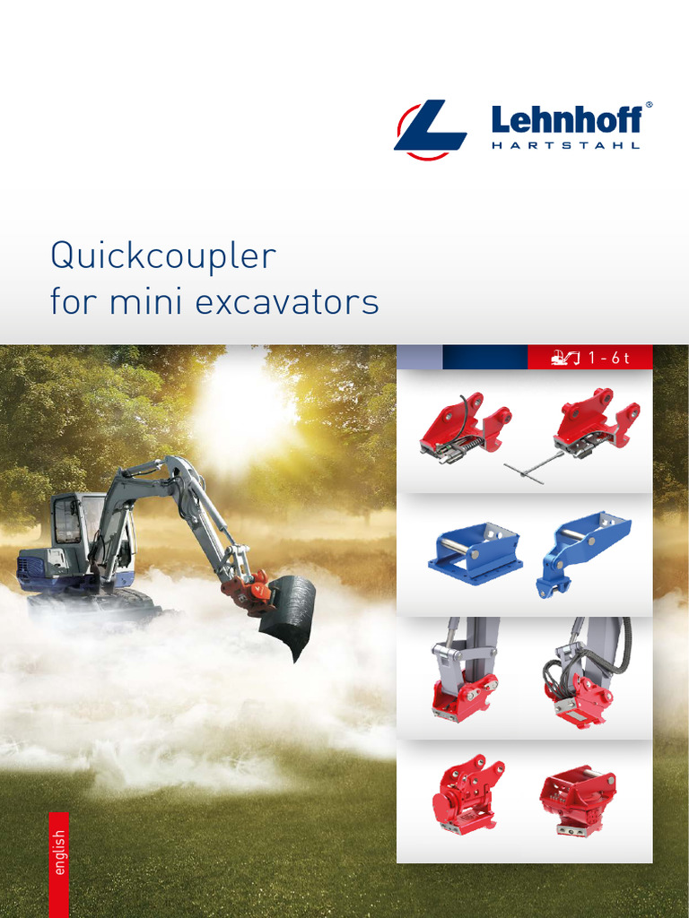 Mini Excavator Quickcoupler Systems | PDF | Valve | Mechanical Engineering