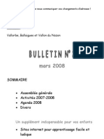 Bulletin N°2