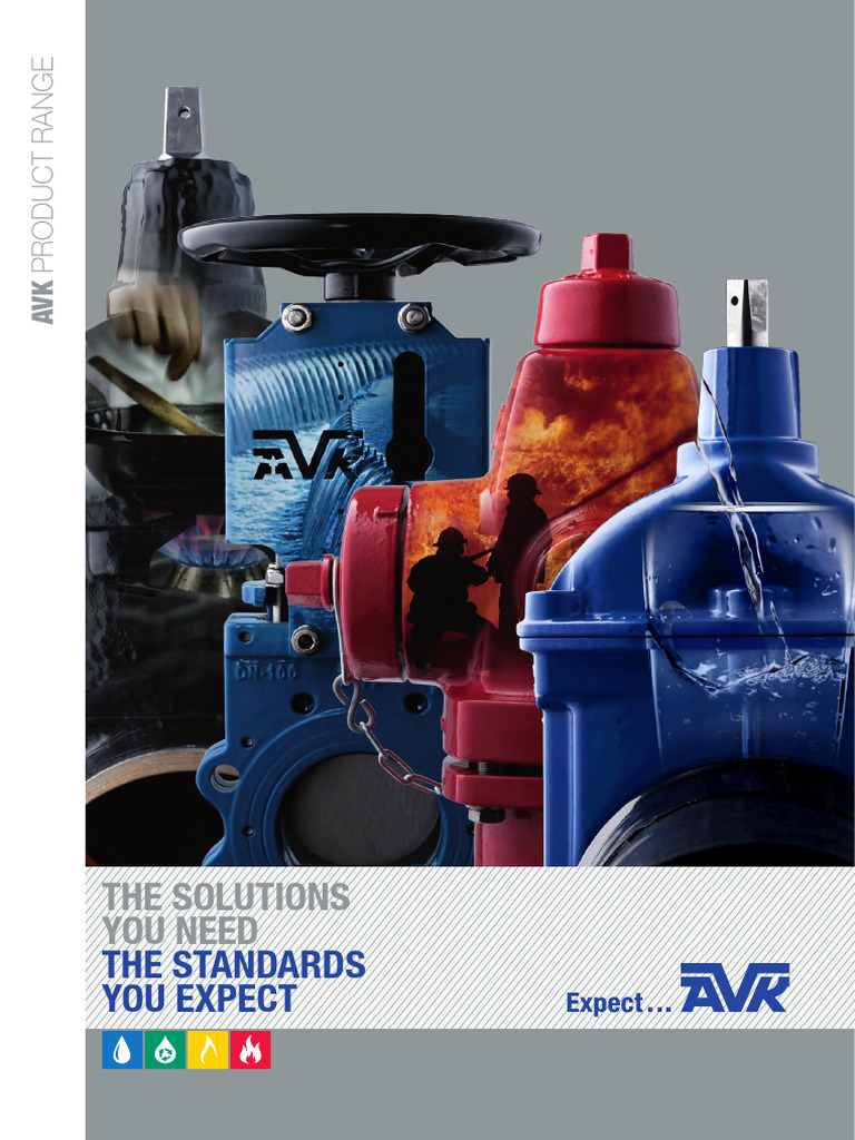 AVK Valves Product Range Overview | PDF | Valve | Water