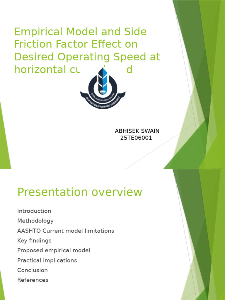 Friction Factor Impact on Road Speed | PDF | Friction | Prediction