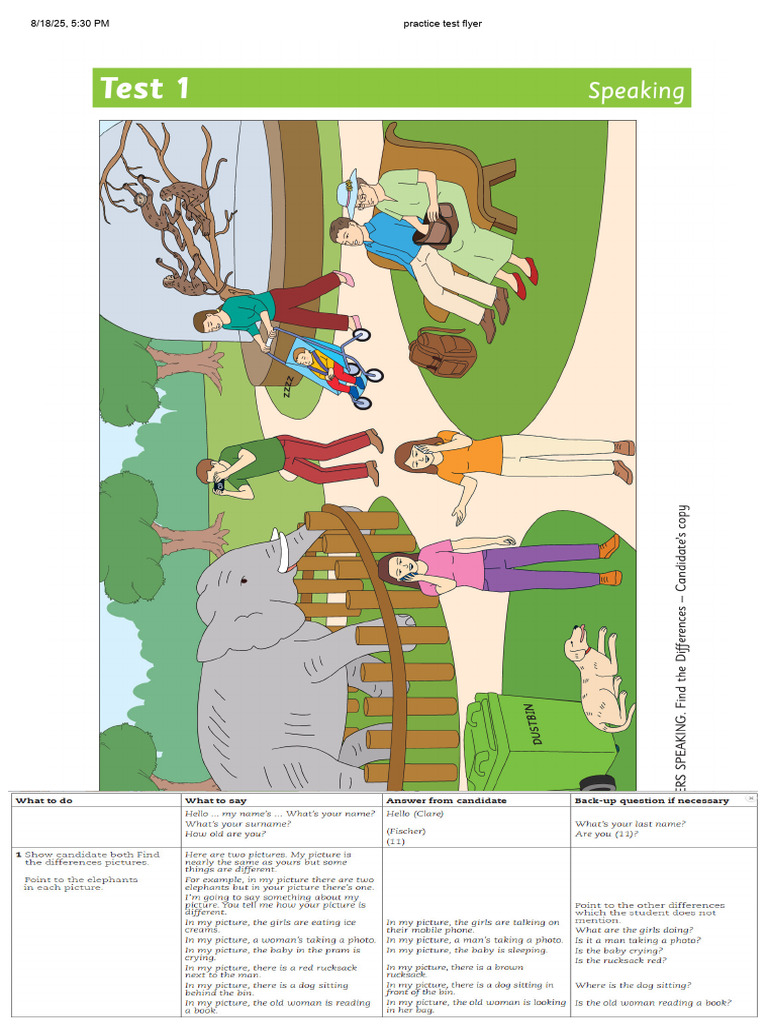 Practice Test Flyer for Students | PDF