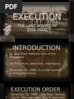 Jose Rizal's Execution and Martyrdom | PDF | Violence