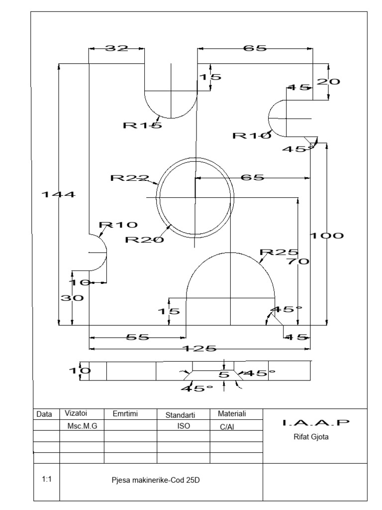 Mechanical Part Design Standards | PDF