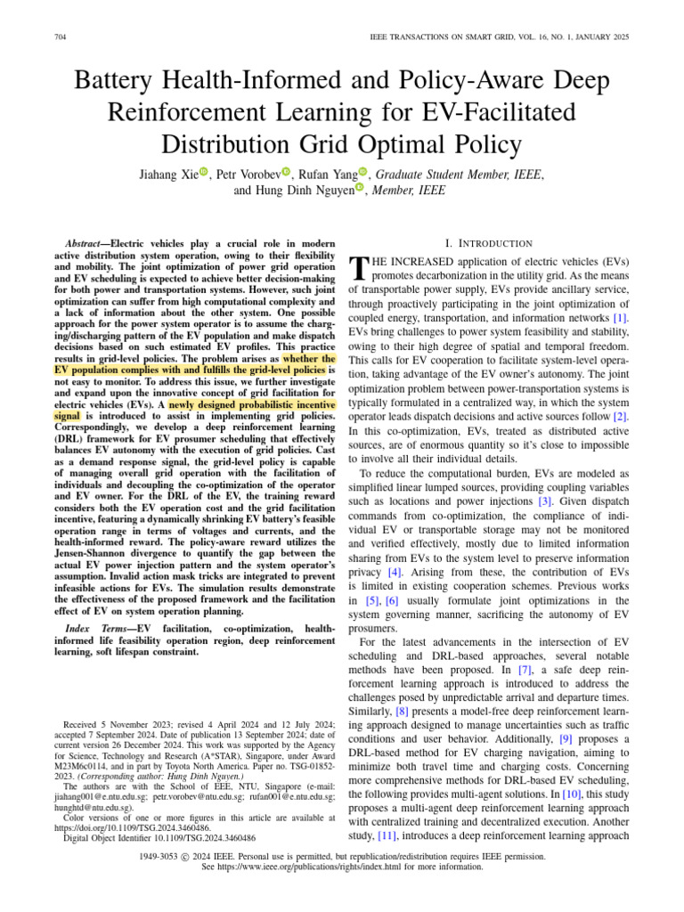 Battery Health-Informed and Policy-Aware Deep Reinforcement Learning ...