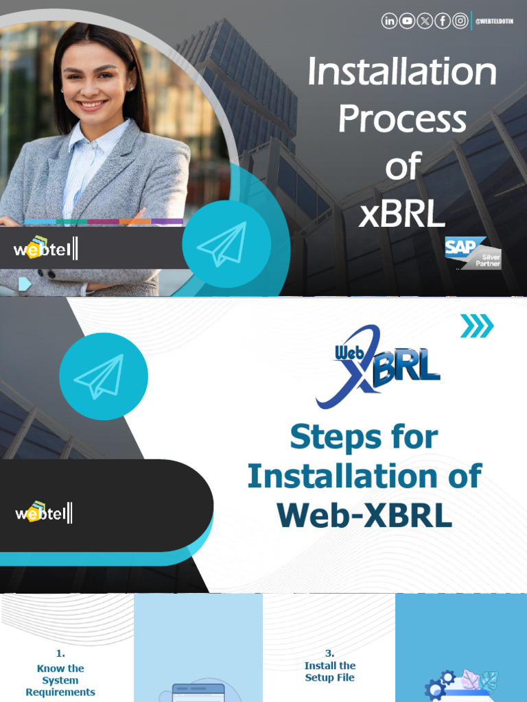 XBRL Installation Process | PDF | Computer File | Microsoft Office
