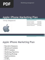 Apple Iphone Marketing Plan