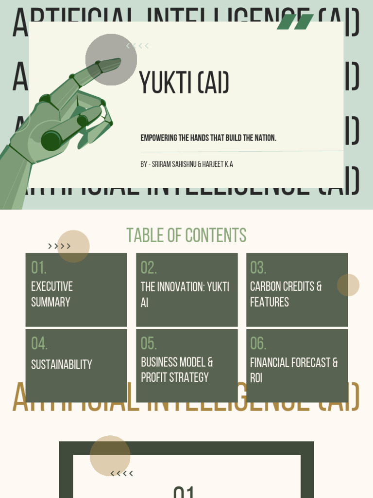 Artificial Intelligence (AI) Startup Business Plan - by Slidesgo | PDF ...