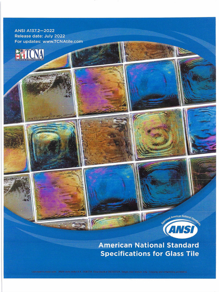 Ansi A137.2 | PDF