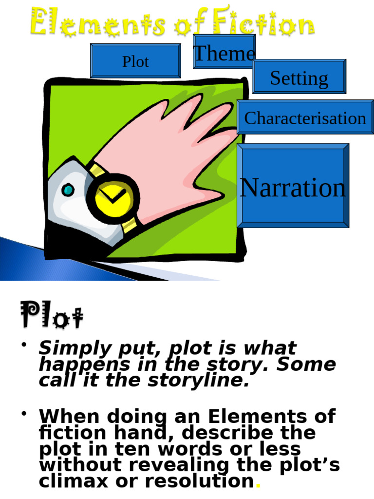 Elements of Fiction Explained | PDF | Narration | Literary Theory