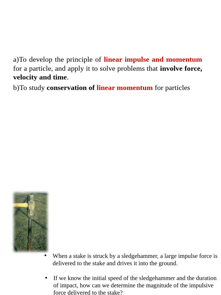 Impulse and Momentum Principles Explained | PDF | Collision | Force